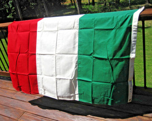Bulldog 3'x5' ITALY Y2K 100% Cotton Bunting Flag Grommets Dettra Flag Products