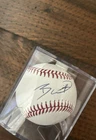Autographed Official MLB Baseball Blue Ink Signed Ball – Unknown Player Rawlings