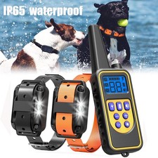 3000 FT Dog Training US Collar Rechargeable Remote Shock PET Waterproof Trainer