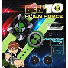 Orologio Proiettore 10Ben Alien Force Omnitrix Illuminator Bracciale Giocattolo Regali