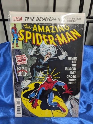 Amazing Spiderman #194 Black Cat True Believers Marvel Comic Book.  We Combine.