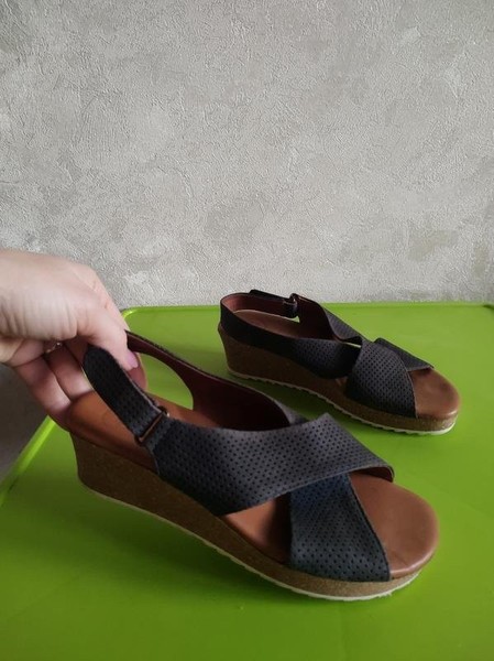 Women Paul Green Heels Navy Nubuck 5
