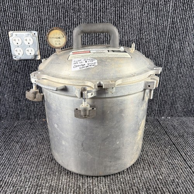 #ad All American Model No. 921 Pressure Cooker Canner 21.5 Qt Untested AS IS $175.00