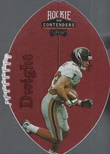 1998 Playoff Contenders Leather Red #7 Tim Dwight - FB