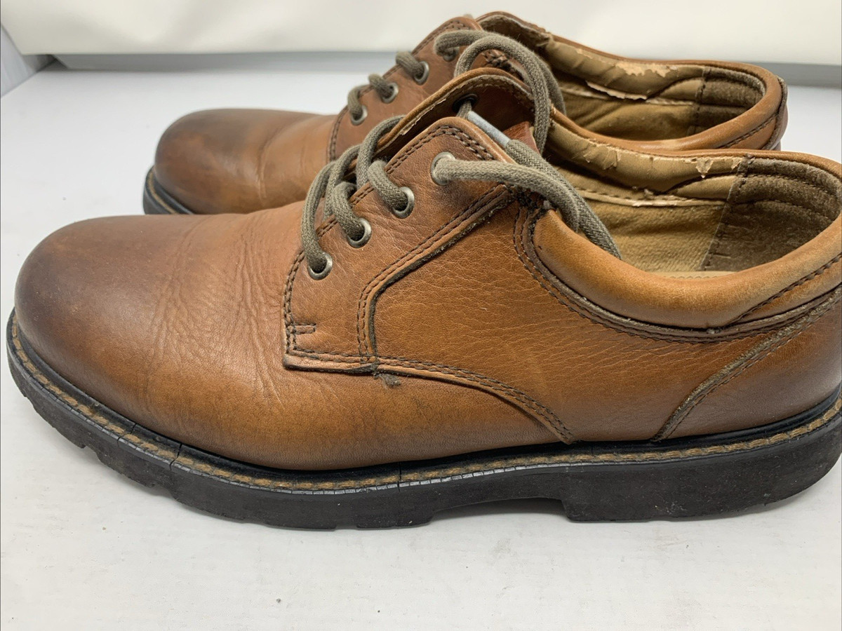 Dockers Shelter Rugged 90-3902 Oxford Men's US 10.5 M Brown Leather Dress Shoes View 5
