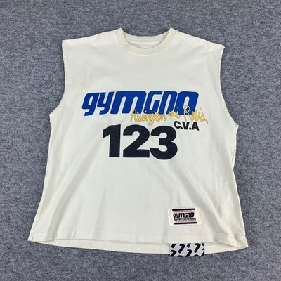 Rivington Roi Rebis RRR123 Big Logo Gymgno T-Shirt Size L