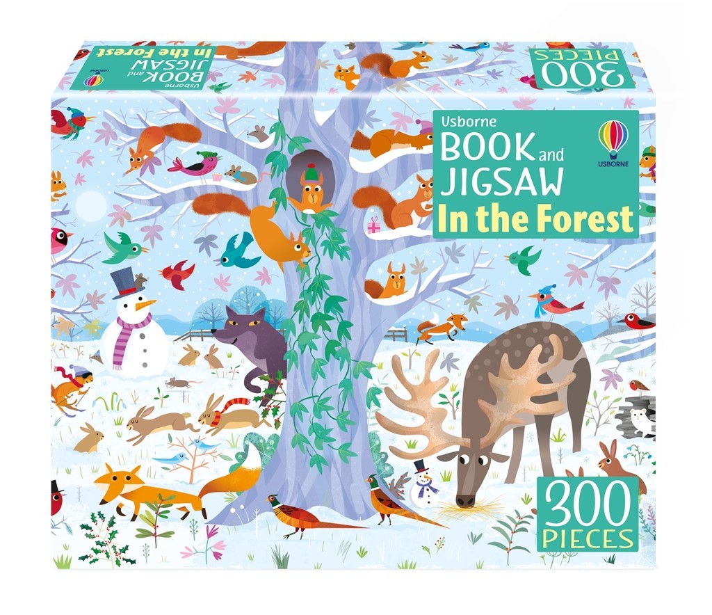 Usborne Book and Jigsaw In the Forest by Kirsteen Robson PAPERBACK - Image 5