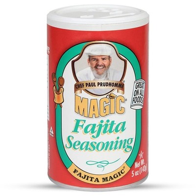 Chef Paul Fajita Magic Seasoning Blends | Authentic 5 Ounce (Pack of 1)