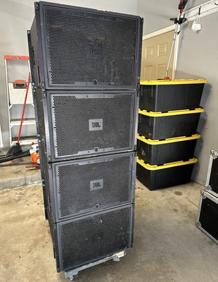 JBL VerTec VT4883 Black Passive Line Array Speaker 8 Ohm Speakon Wired (1)