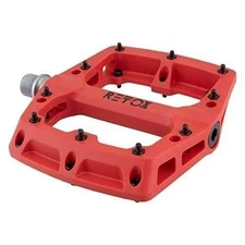 Origin8 Retox Platform Pedals, 9/16", Red
