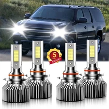 For Chevrolet Suburban 2500 2000-2006 LED Headlights High Low Beam Bulbs Kit
