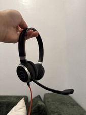 Jabra Wired Dual-Ear Headset with Mic for Work - With The Original Case