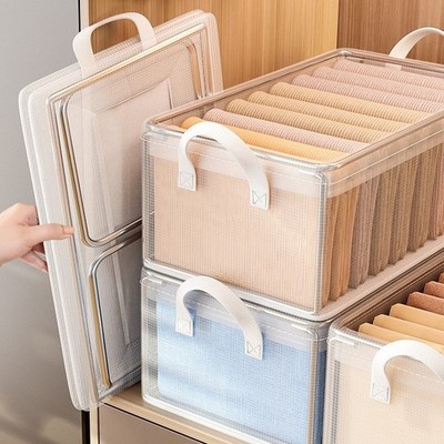 Platzsparende faltbare PVC Organizer Box mit Stahlrahmen für Heimorganisation