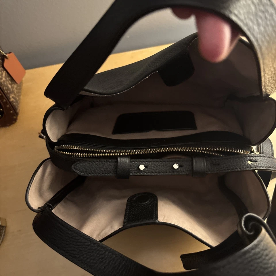 💙🌼KATE SPADE Bolsa Tote/Crossbody de Couro Média KNOTT ~ RARA - Imagem 2 de 4