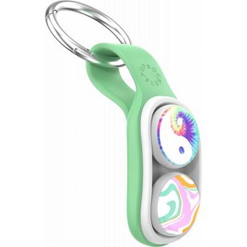 Fidget magnétique PopSockets PopPuck vert : ne rongez plus vos ongles au bureau