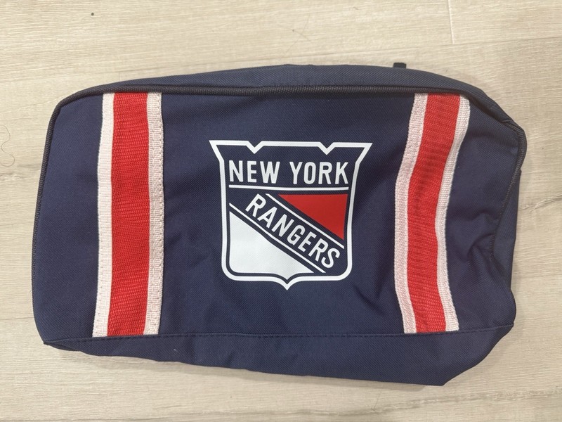 New York Rangers Toiletry Bag Tape Equipment Player Issue NHL Pro Stock