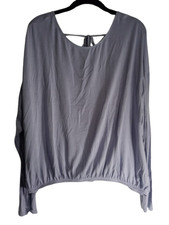 Joy Lab Open Tie Back Crossover Top Womens Sz...