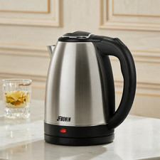 1.8L Stainless Steel Electric Kettle, 1500W, Auto Shut-Off, BPA-Free