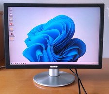 23" Zoll LCD IPS Monitor Sony SDM-P234  - 60Hz - 1920 x 1200 - 2x D-Sub 1x DVI-D