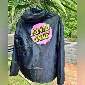 Santa Cruz Skateboards Wind Breaker Jacket Size Small