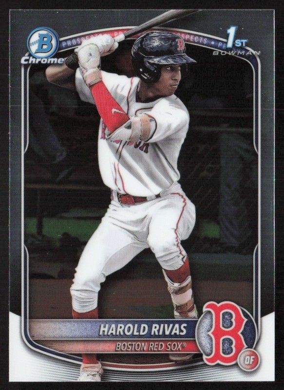 2025 Bowman Chrome Prospects Harold Rivas #BCP-216 GS1-10