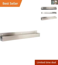 42-Inch Stainless Steel Speed Rail – Heavy-Duty Bar Organizer for Bartenders