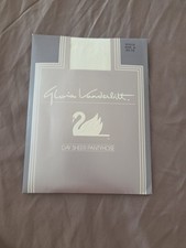 Vintage Gloria Vanderbilt Hosiery Day Sheer Pantyhose White Size A