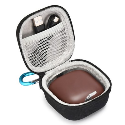 Kopfhörer Tasche für Beats Fit Pro x Kim Kardashian EVA Hülle 80x80x50mm Größe
