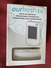OurFresh 2.0 Room Air Freshener Dispenser Wall Mount White NEW