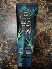NEW Wicked Vanilla Woods 8 oz Ultimate Hydration Body Cream Bath  Body Works
