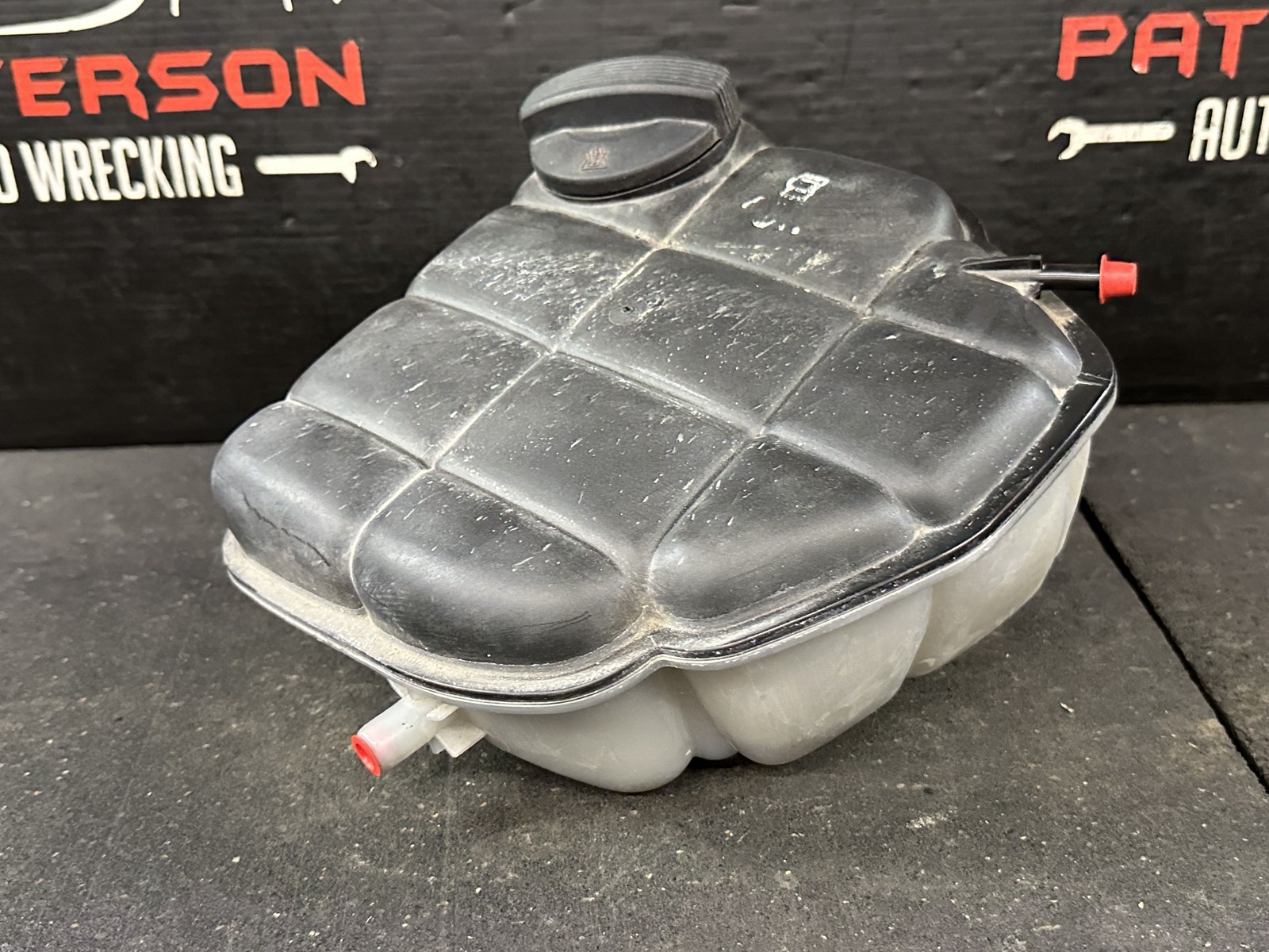 03-12 BENTLEY CONTINENTAL COOLANT RESERVOIR OVERFLOW EXPANSION TANK OEM