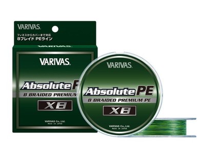 NEU 2026 Varivas Absolute PE X8 150m Geflochtene Schnüre Raubfischangeln