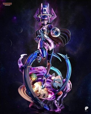 Galacta by Tanuki FAN ART 1:12 Statue Resin 3D Printed DIY Model Kit