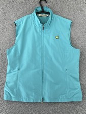 Magnolia Lane Tech Vest Masters Tech 1/4 Zip Vest Light Blue Women Large