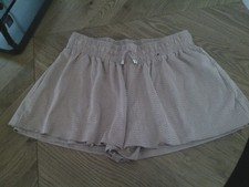 PRIMARK DUSKY PINK FAUX SUEDE SHORTS - SIZE 10 - NEW
