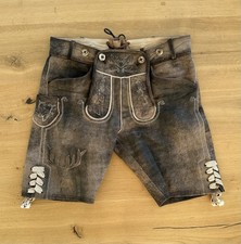 Lederhose Krüger Dirndl Trachtenhose Hirschfänger in der Größe EUR 48 - NP: 250€
