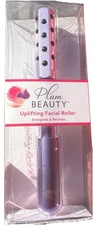 Uplifting Facial Roller Energizes Revives Brightens Skin Purple BY PLUM BEAUTY