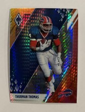 2021 Panini Phoenix Fire Burst Thurman Thomas #13 Buffalo Bills 💥💥💥