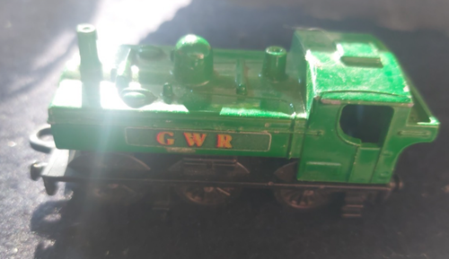 1979 Rare Lesney Matchbox Superfast #47 Pannier Tank Locomotive Green Train Car - Picture 2 of 9