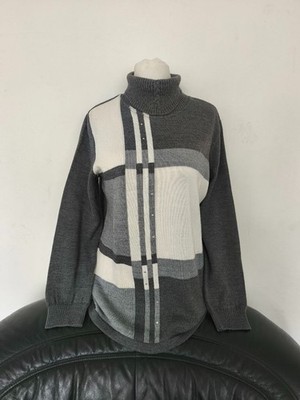 Damen Wollpullover  von Mona Gr.L /50% Wool/Brust 110/Lange 70