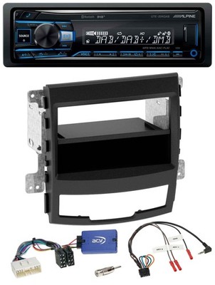 Alpine USB Bluetooth DAB Lenkrad Autoradio für SsangYong Korando CK 10-13 Telefo