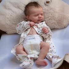 Real Baby Doll 48cm Reborn Baby Dolls Silicone Full Body Girl 18Inch Lifelike Ne