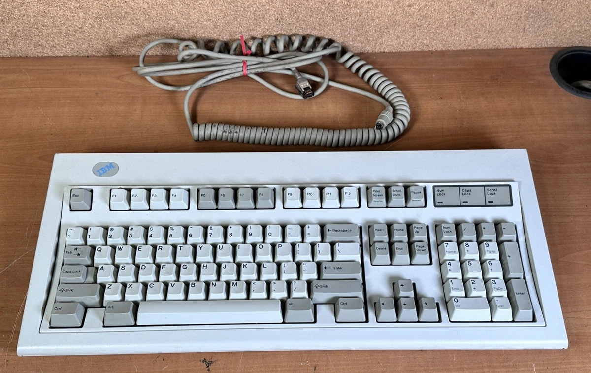 IBM Tastatur Keyboard M 1391403 Deutsch PS/2 ''Klick'' - NEUWERTIG In