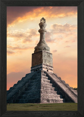 Ancient One gerahmtes Wandbild Poster Leinwanddruck Bild