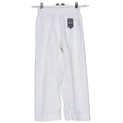 Budo-Nord, Kampfsporthose, Größe: 130, Weiß, Einfarbig, Unisex (Kinder) #LyD