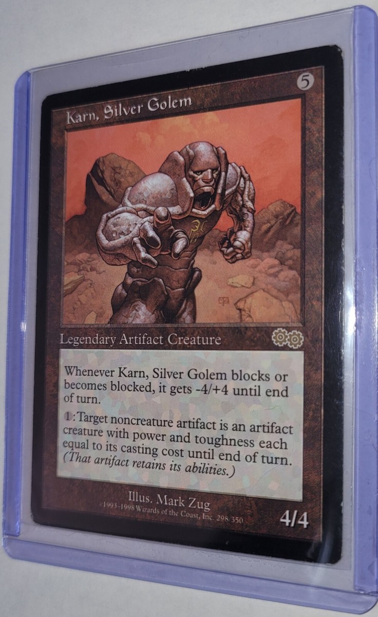 Karn, Silver Golem - Artifact Creature - Magic the Gathering
