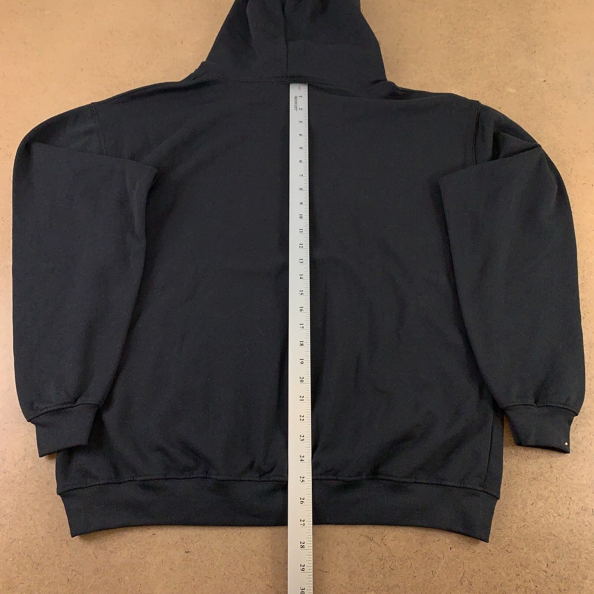boohoo MAN★オーバーサイズ 長袖 ローシーム パーカー★スカル Boohoo Man Men Size Large Black Oversized New York Brooklyn