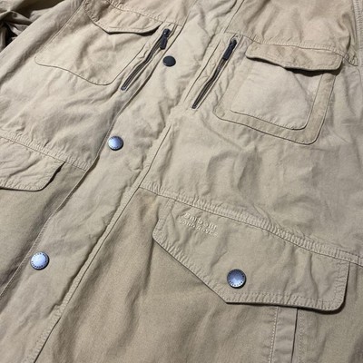 Barbour x Land Rover Sand Jacket Cotton size XL-/Japan FedEx | eBay