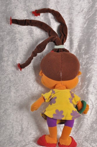 Retro Rugrats Rare Susie Carmichael Nanco 2000 Vintage Plush Doll - Picture 4 of 7