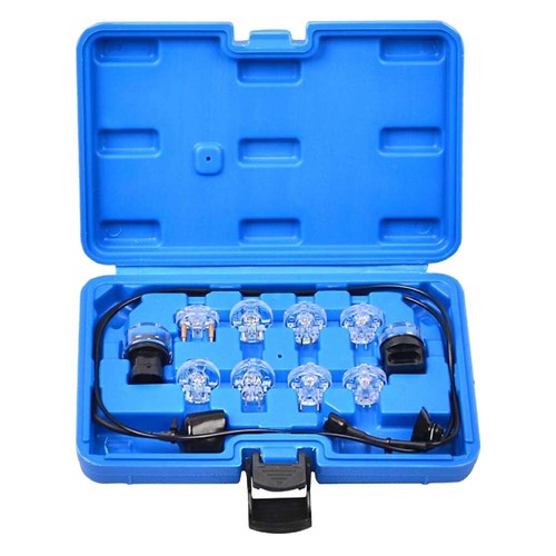 11-Teiliges Noid-Licht-Testkit, Einspritzdüsen-Tester, Noid-Licht-Set, Schw9372